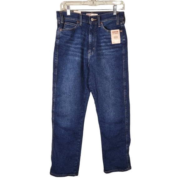 NWT Levi's Jeans Women's High Rise Straight, sz 8 - Picture 1 of 4